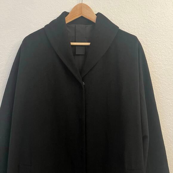 Rundholz Black Label Oversized Coat Medium Wool Blend Architectural Minimalist - Picture 4 of 16
